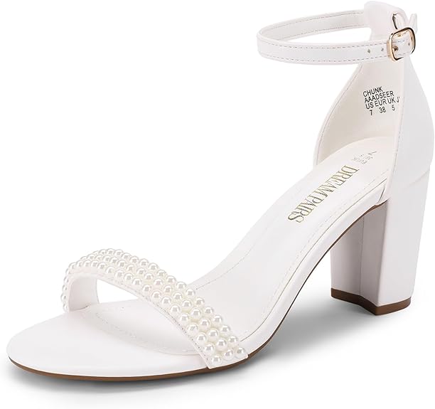 Chunky Low Heel Pump