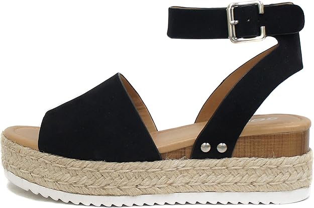 Flatform Wedge Casual Sandal