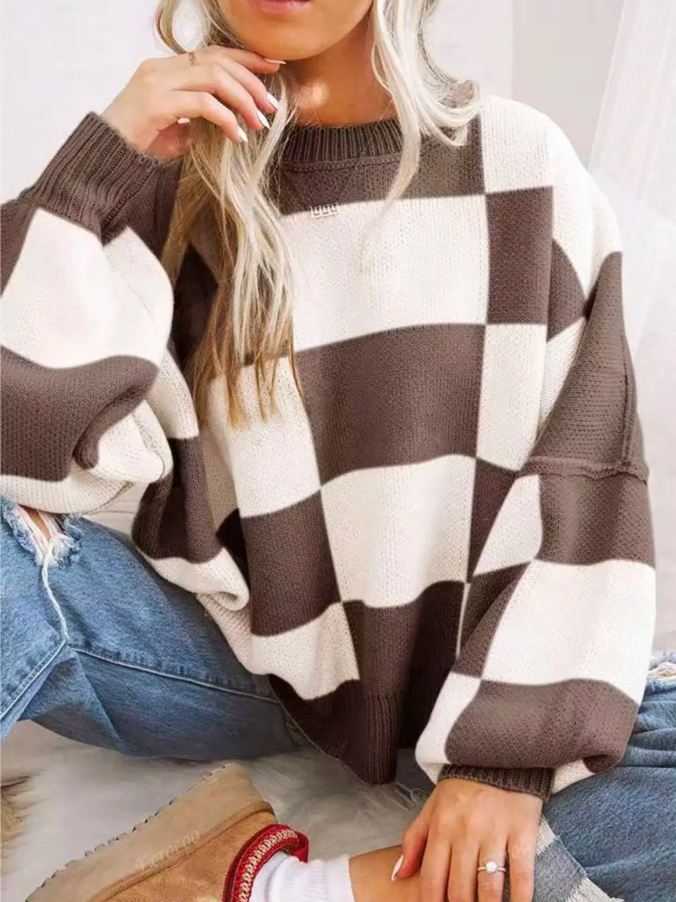 Color Block Sweater