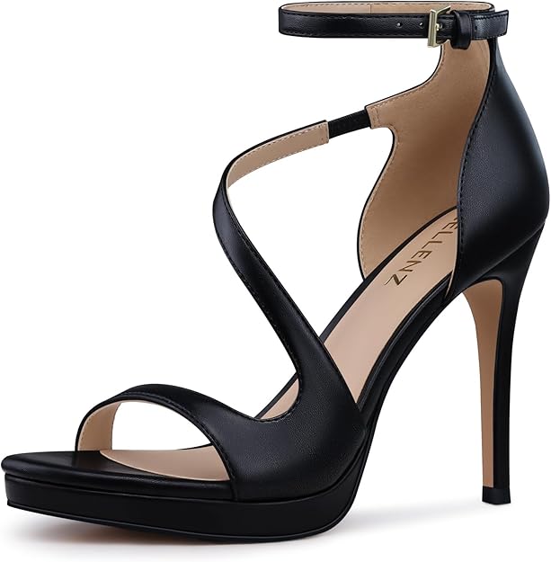 Peep Toe Platform Heels