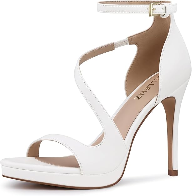 Peep Toe Platform Heels