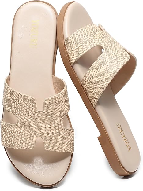 Flat Sandals Open Toe Dressy Summer Sandals