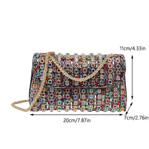 Versatile Rhinestone Purse