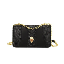 Load image into Gallery viewer, Solid Color Eagle Flap Magnetic Buckle Square Shoulder Bag