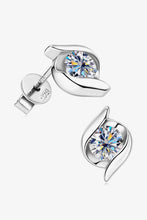 Load image into Gallery viewer, 1 Carat Moissanite 925 Sterling Silver Stud Earrings