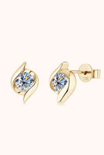 Load image into Gallery viewer, 1 Carat Moissanite 925 Sterling Silver Stud Earrings