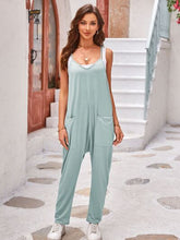 Load image into Gallery viewer, Spaghetti Strap Jumpsuit with Pockets