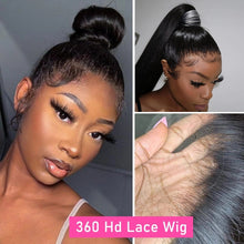 Load image into Gallery viewer, Pre Plucked Straight Lace Frontal Wig