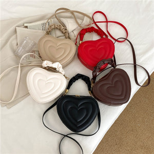 Fashion Love Heart Shape Shoulder Bag