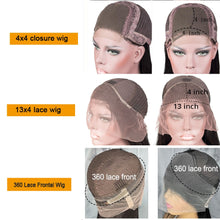 Load image into Gallery viewer, Pre Plucked Straight Lace Frontal Wig