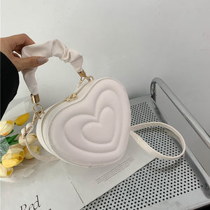 Fashion Love Heart Shape Shoulder Bag