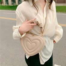 Load image into Gallery viewer, Fashion Love Heart Shape Shoulder Bag