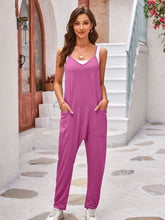 Load image into Gallery viewer, Spaghetti Strap Jumpsuit with Pockets