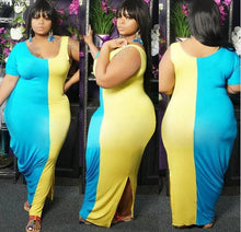 Load image into Gallery viewer, Curvy Summer Long Dress