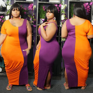 Curvy Summer Long Dress