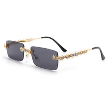 Load image into Gallery viewer, Rimless Diamond Sunglasses