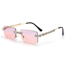 Load image into Gallery viewer, Rimless Diamond Sunglasses