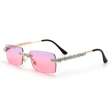 Load image into Gallery viewer, Rimless Diamond Sunglasses