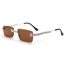 Load image into Gallery viewer, Rimless Diamond Sunglasses