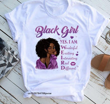 Load image into Gallery viewer, Beautiful Black Queens T-Shirts