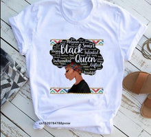 Load image into Gallery viewer, Beautiful Black Queens T-Shirts