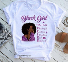 Load image into Gallery viewer, Beautiful Black Queens T-Shirts