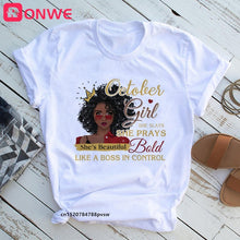 Load image into Gallery viewer, Beautiful Black Queens T-Shirts