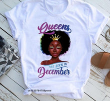 Load image into Gallery viewer, Beautiful Black Queens T-Shirts